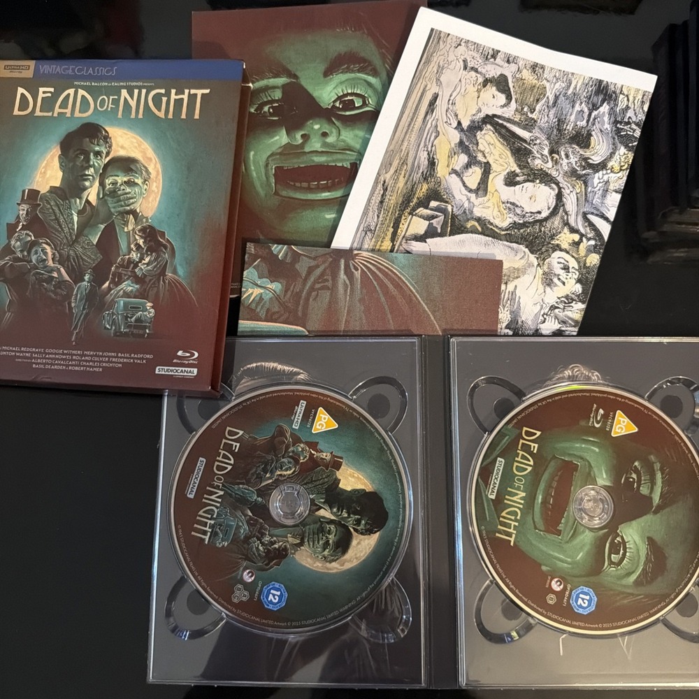 DEAD OF NIGHT (1945) 4K UHD Blu-Ray Limited Edition NEW (4K disc is USA Compat)